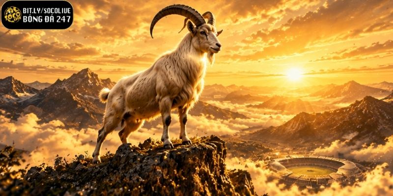 GOAT lấy hình ảnh chú dê núi làm biểu tượng